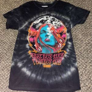 Mens Small Boxset Tie Dye Graphic Tee